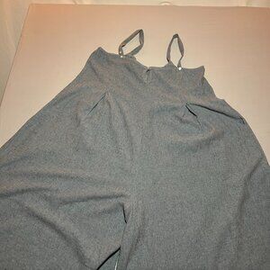 Cut Loose Jumpsuit Wide Cropped Leg Size s/m in Blue